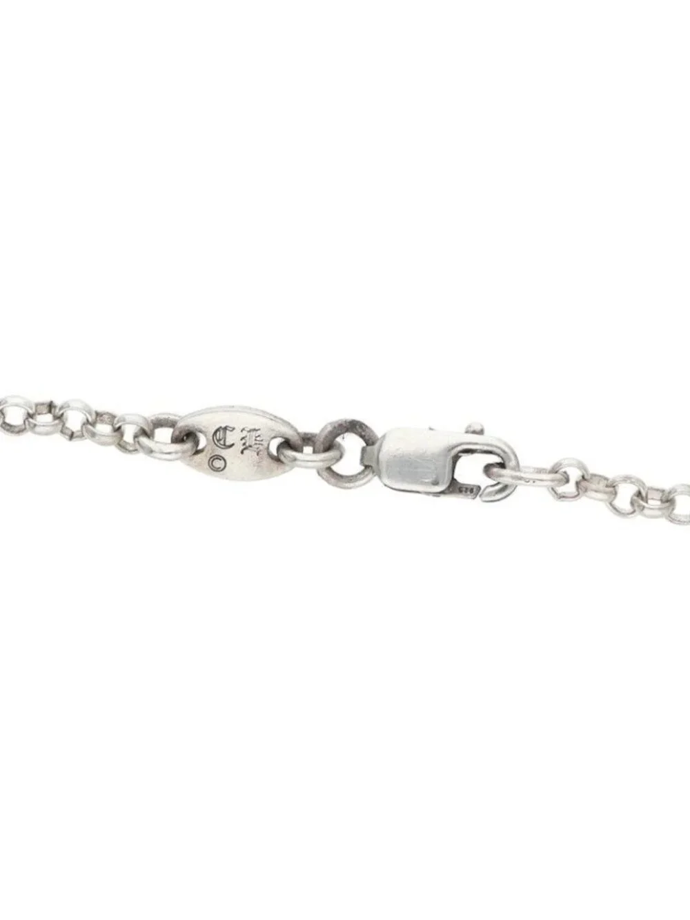 Chrome Hearts Neckchain Roll Chain Silver Necklace